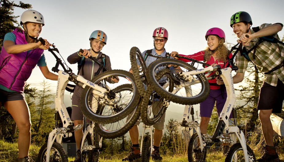 Mountainbiken im Salzburger Land © Flachau Tourismus